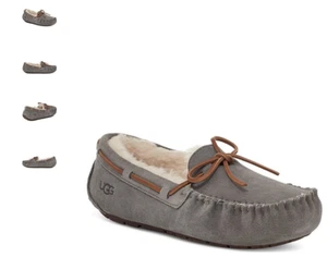 UGG Dakota Pewter Moccassin Slipper Women's sizes 5-11/NEW!!! - Picture 1 of 1