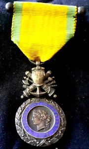 Nr. 49/50 Militärmedaille Wert und Disziplin kleiner Kopf. - Bild 1 von 2
