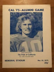 PROGRAMA DE FÚTBOL AMERICANO UNIVERSITARIO JUEGO EX ALUMNOS DE CALIFORNIA - 1975 - EX - Imagen 1 de 1