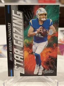 2021 Absolute - JUSTIN HERBERT - Star Gazing - Chargers #SG6 - Picture 1 of 2