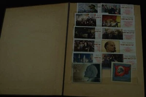 Worldwide stamp collection lot in album Vintage Rare Classic Antique Genuine - Picture 1 of 10