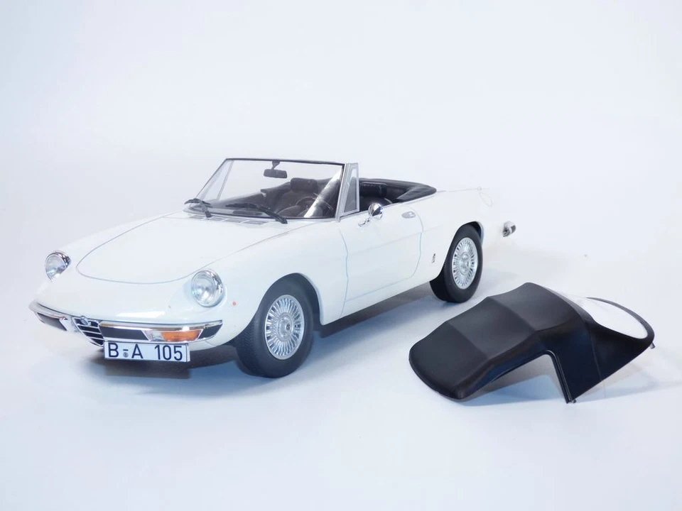 ALFA ROMEO 2000 SPIDER blanc 1978 1/18 - Image 1 of 1