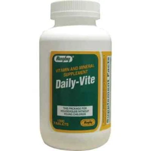 Rugby Daily Vite mehrere Vitaminpräparate, 1000ct Tabletten 1 x 1000 - Bild 1 von 1