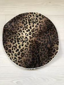 Lambretta Vespa Spare Wheel Cover In Leopard Print - Picture 1 of 3