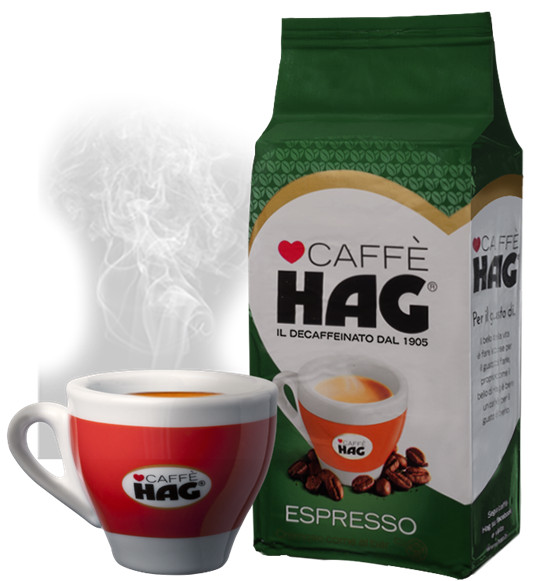 HAG DECAF Coffee classic taste 8 packs of gr.250 Ground offer Photo Related