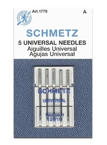 Size: 120/19 --- Universal - Home Sewing Machine Needles (130/705 H) by SCHMETZ - Picture 1 of 1