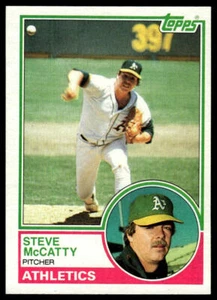 1983 Topps #493 Steve McCatty - Picture 1 of 2