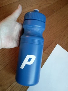 Progressive Insurance Plastic Water Bottle NEW Collectible Initial P Blue White - Picture 1 of 7