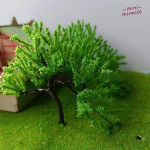 DIY Miniatures HO/OO Scale Courtyard Model Pine Forest Landscape Plants Model - Picture 1 of 7