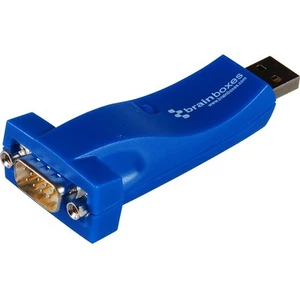 Brainboxes 1 Port RS232 USB to Serial Adapter (us-101) (us101) - Afbeelding 1 van 5