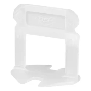 NEW QEP LASH XL White 1/16 in. W Plastic Clip Tile Leveling System (1,000-Pack) - Picture 1 of 5