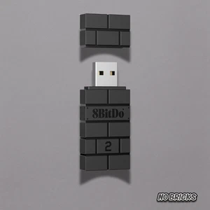 8BitDo Wireless Bluetooth Adapter 2 für Windows/Mac/Raspberry Pi/Switch - Bild 1 von 1
