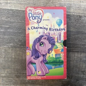 My Little Pony Presents: A Charming Birthday (VHS, 2003) Hasbro - Picture 1 of 5