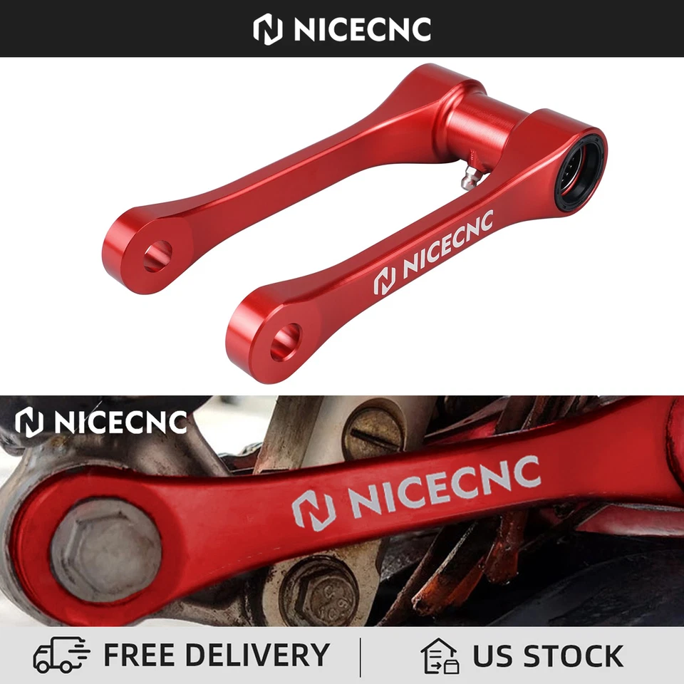 NICECNC eslabón de bajada inferior 1,25" para Beta RR 350 390 400 430 450 480 2010-2025 Foto 1 de 4