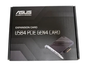 ASUS USB4 PCIE GEN4 CARD USB-C DisplayPort 1.4 PCIe 4.0 Brand New - Picture 1 of 5