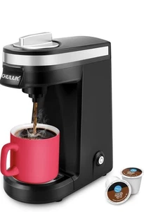 CHULUX Single Serve Coffee Maker for K Capsule and Ground Coffee - Picture 1 of 9