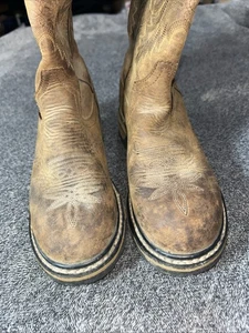 Tony Lama TW1031L Women's Leather Boots Brown, Size 6.5B Waterproof - Picture 1 of 14