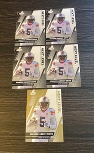 Lot (5) 2025 SAGE KENDRE Lambert-Smith Black & Gold Next Level Chargers RC - Bild 1 von 1