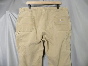 Pantalones Carhartt B324 para Hombres 40x30 Act 40x29 Calce Relajado Utilitario Carpintero Carga Tostado - Imagen 1 de 8