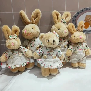 Niedliche Kleidung tragen Bär Plüschtier Kaninchen Anhänger gefüllte Puppe - Bild 1 von 18