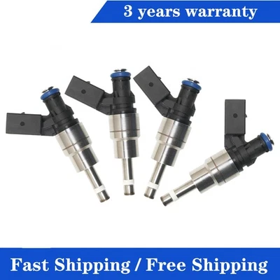 Inyector de combustible 4 piezas para VW Beetle Jetta Passat Audi A3 A4 Seat Leon 06F906036A Foto 1 de 4