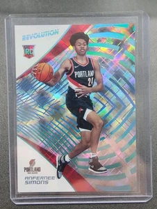 2018-19 Panini Revolution #137 Anfernee Simons Blazers Rookie RC Cosmic /100 - Picture 1 of 2