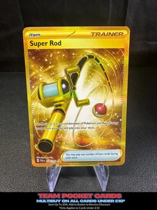 Super Rod 276/193, Paldea Evolved, Pokemon, LP Small Mark - Imagen 1 de 4