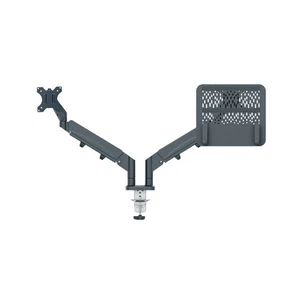 Leitz Ergo Dual Monitor and Laptop Arm Dark Grey 65380089 - Photo 1/1