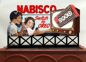 Miller Engineering 881751 O / Ho Nabisco Billboard - Bild 1 von 1