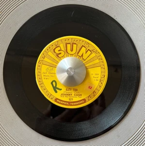 ORIGINAL 45: JOHNNY CASH - Katy Too/I Forgot To Remember to Forget SUN 321 - Picture 1 of 2