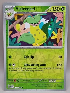 Reverse Holo Victreebel 071/165 Uncommon Scarlet and Violet 151 Pokemon TCG - Picture 1 of 1