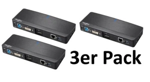 Fujitsu USB Port Replicator PR8.1, HDMI, DVI, DP, LAN, inkl PSU und USB-B Kabel - Bild 1 von 2