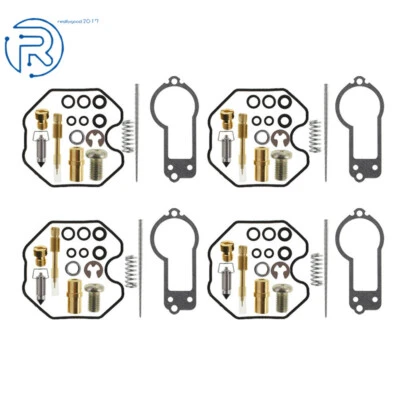 4 x Kit de reparación de carburador para motocicleta Honda 1977-1978 CB750F 1978 CB750K Foto 1 de 4