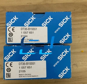 Sensores de distancia láser SICK DT35-B15551 1057651 1 PIEZA nuevos - Imagen 1 de 2