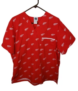 NHL Fabrique Innovations Detroit Red Wings Medical Smock Exfoliantes Medianos - Imagen 1 de 5