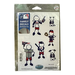 MLB Texas Rangers Family 6 Pack Decals - Picture 1 of 1
