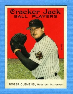 2004 Topps Cracker Jack Mini Aufkleber #74 Roger Clemens Astros - Bild 1 von 1