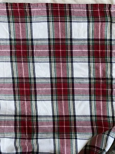 Pottery Barn Kinder Karo Krippe Rock Baumwolle 28x52” 16” Tropfen - Bild 1 von 4