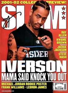 Allen Iverson autographed signed magazine Philadelphia 76ers NBA JSA COA - Picture 1 of 2