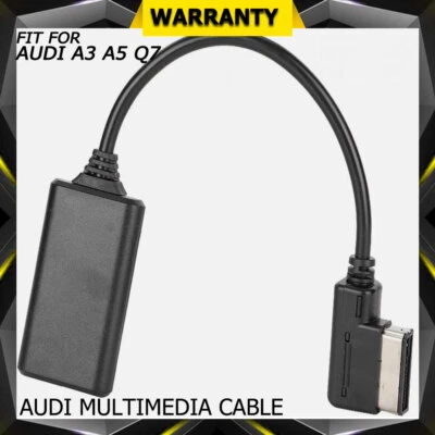 Adaptador de cable de audio auxiliar interfaz de música Bluetooth AMI MMI para Audi A3 A4 A5 Q7 Foto 1 de 4