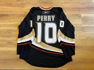 Corey Perry Anaheim Ducks RBK Edge 1 MiC Home NHL Hockey Jersey Size 52 - Picture 1 of 10