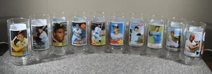 1993 McDonalds MLB All Time Greatest Baseball Team Group of 10 Glasses EUC - Picture 1 of 10