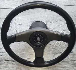 Nardi Lederlenkrad Typ GARA incl. ABE,- Nabe und Schleifring - Bild 1 von 10