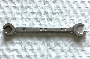 SK TOOLS USA F1214, 3/8" x 7/16" FLARE NUT / LINE WRENCH, 5.2" LONG. - Picture 1 of 10
