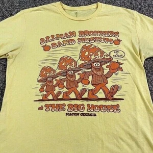 Vintage The Allman Brothers Tour short sleeve daisy color shirt KV33465 - Picture 1 of 2