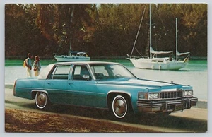 CADILLAC 1977 4 Door Sedan Promo Postcard (HLS) - Picture 1 of 2