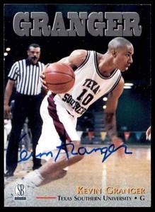 1997-98 Score Board Kevin Granger Auto