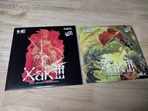 Xak III RPG TurboGrafx Duo PCE Turbo Inglés/Envío desde EE. UU. Raro - Imagen 1 de 1