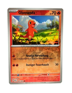Pokemon Karte: Glumanda Reverse 007/091 Paldeas Schicksale PAF Deutsch NM - Bild 1 von 1