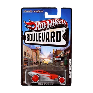 Hot Wheels Boulevard Ahead Of It's Time Golden Submarine Red/Grey - Picture 1 of 2
